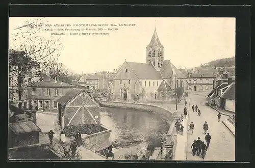 AK Dornes, L`Eglise et le Pont