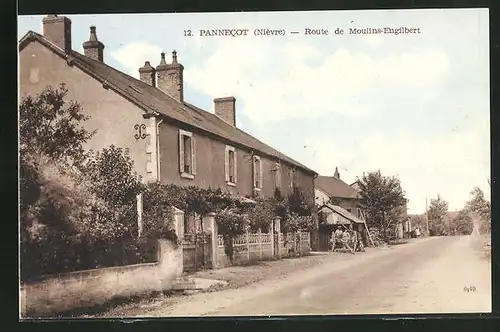 AK Pannecot, Route de Moulins-Engilbert