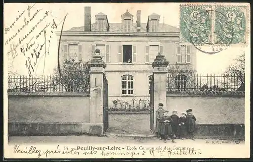 AK Pouilly-sur-Loire, Ecole Communale des Garcons