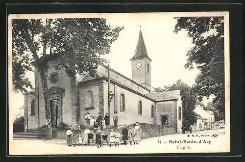 AK Saint-Benin-d'Azy, l'Eglise