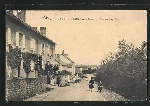 AK Cercy-la-Tour, les Brunettes