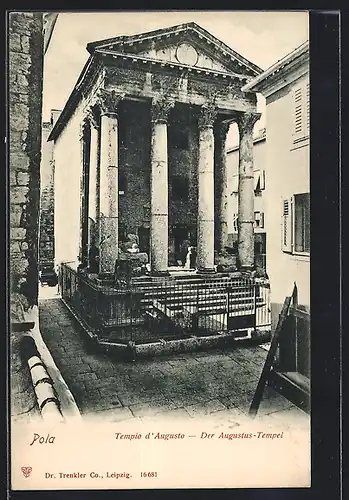 AK Pola, Der Augustus-Tempel