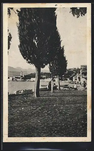 AK Ostrovo-Lopud, Ortsansicht bei Tag