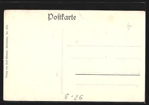 AK Bäckerburschen vom Neckar mit Salzwecken