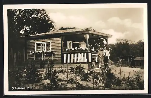 AK Typische Kleingärtner, Schulzens Ruh