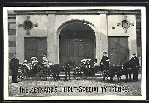 AK The Zeynard`s Liliput-Speciality Troupe, Liliputaner