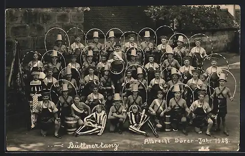 AK Büttnertanz, Albrecht Dürer-Jahr 1928