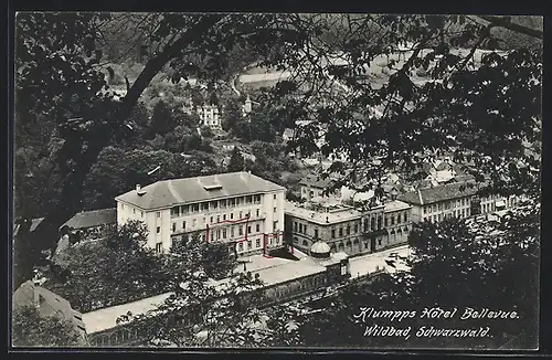 AK Wildbad /Schwarzwald, Klumpps Hotel Bellevue