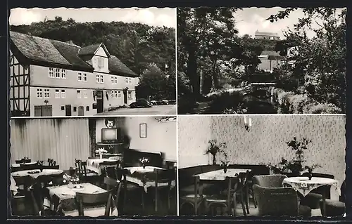 AK Elbersdorf b. Spangenberg, Gasthaus Schmelz von P. Follrich, Innenansichten