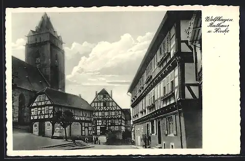 AK Wolfhagen, Rathaus und Kirche