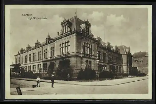 AK Crefeld, Königliche Webschule