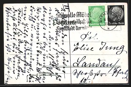 Künstler-AK Berlin-Spandau, Häuserzeile am kanal