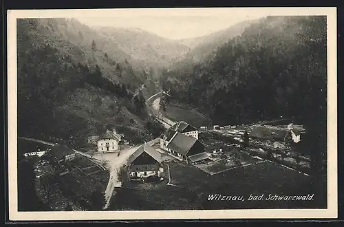 AK Witznau /Bad. Schwarzwald, Ortspartie im Schlüchttal