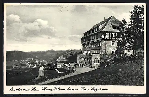 AK Helmarshausen /Kreis Hofgeismar, Sanatorium Haus Kleine