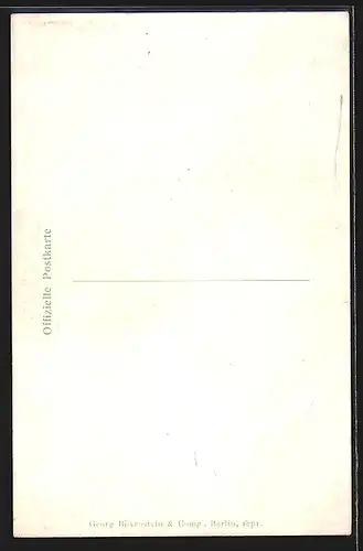 Künstler-AK Saalburg, Vereidigung