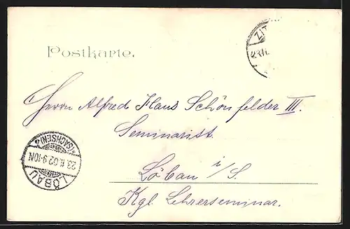 Künstler-AK Zittau, Oberlausitzer Gewerbe- und Industrie-Ausstellung 1902, Maschinenhalle