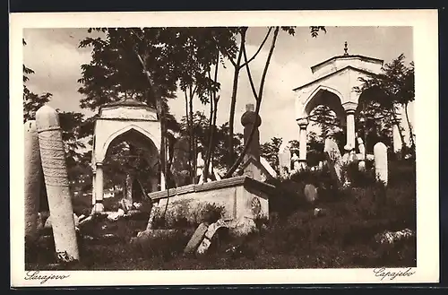 AK Sarajevo, Muslimansko groblje