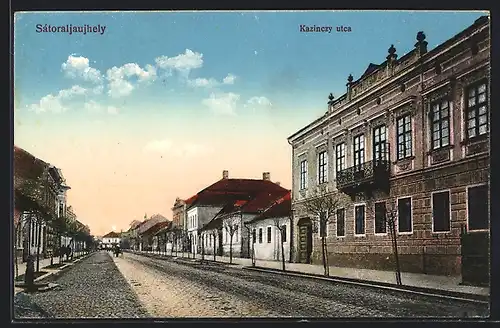 AK Sátoraljaujhely, Kazinczy utca