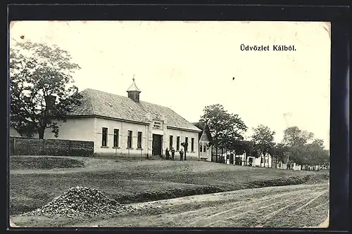 AK Kal, Strassenpartie an der Schule