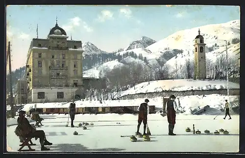 AK Wintersport - Curling-Spiel