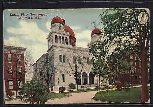 AK Baltimore, MD, Eutaw Place Synagogue, Glenden Heights