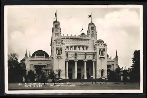 AK Anvers, Exposition Internationale 1930, Kongo Paleis