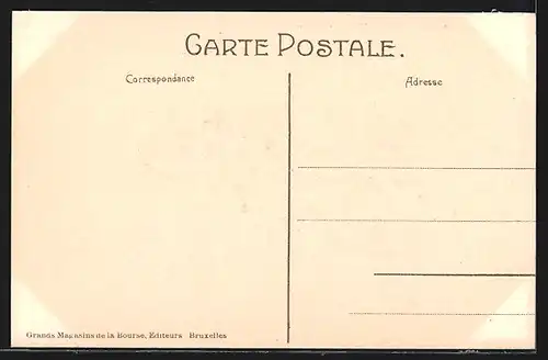 AK Bruxelles, Exposition 1910, La Section Allemande