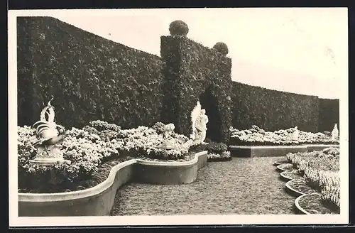 AK Dresden, Jubiläums-Gartenbau-Ausstellung 1926, aus der ersten Blumenschau