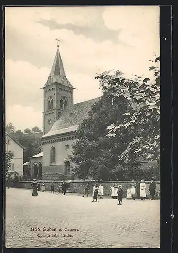AK Bad Soden, evangelische Kirche