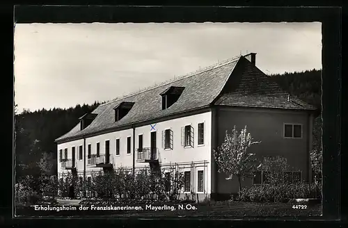 AK Mayerling, Erholungsheim der Franziskanerinnen