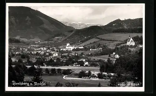 AK Kirchberg am Wechsel, Totalansicht mit Kloster