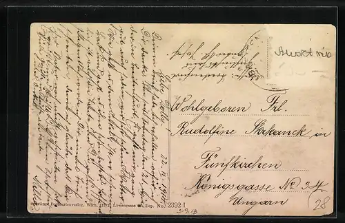 AK Breitenfurt, Ortsansicht mit Kloster