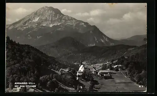 AK Annaberg, Ortsansicht mit dem Ötscher