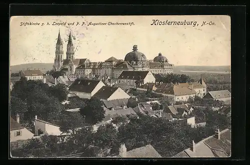 AK Klosterneuburg, Stiftskirche z. h. Leopold und P. P. Augustiner Chorherrenstift