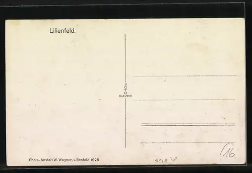 AK Lilienfeld, Bootspartie mit Bergpanorama