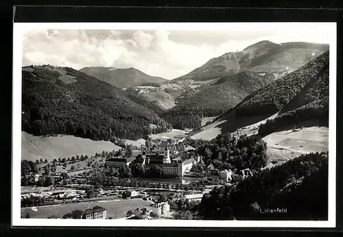 AK Lilienfeld, Stift aus der Vogelschau