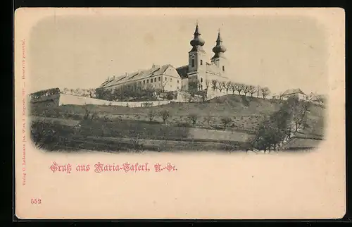 AK Maria-Taferl, Ortsansicht bei Tag