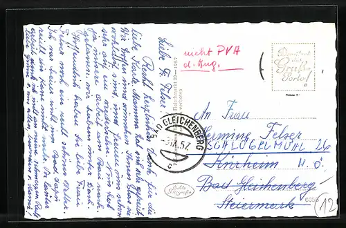 AK Gloggnitz, Blick auf Alpenbad mit Sauna