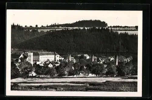 AK Zwettl am Kamp, Ortsansicht bei Tag