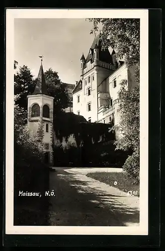 AK Maissau, auf dem Weg zum Schloss
