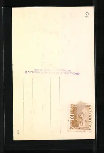 AK Aggstein a. d. Donau, Blick auf Ruine