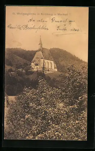 AK Kirchberg a. Wechsel, An der St. Wolfgangkirche
