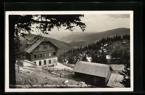 AK Sonnwendstein, Friedrich Schüler Alpenhaus