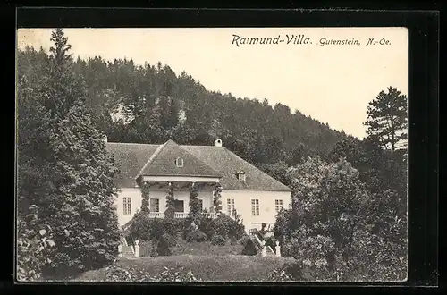 AK Gutenstein, An der Raimund-Villa