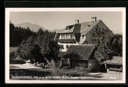 AK Mariahilfberg i. Gutenstein, Gasthof Zechmeister