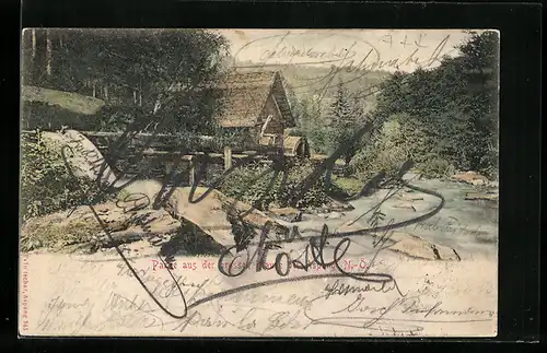 AK Aspang, Partie aus der grossen Klause