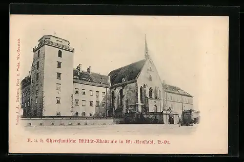 AK Wiener-Neustadt, K. u. k. Militär-Akademie