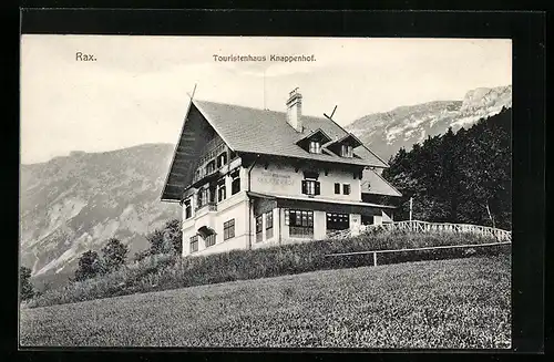 AK Rax, Tourisstenhaus Knappenhof