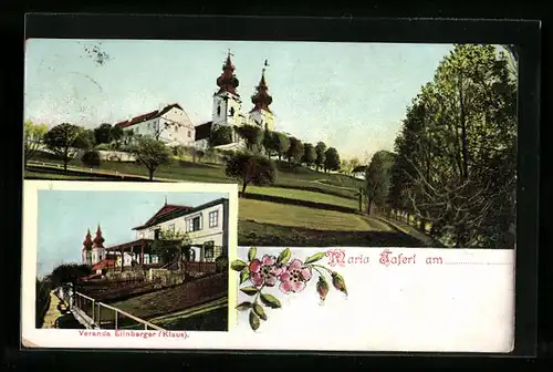 AK Maria-Taferl, Wallfahrtskirche, Veranda Eilnberger (Klaus)