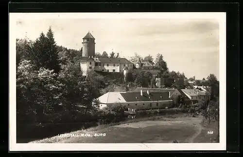 AK Litschau, Anblick der Burg